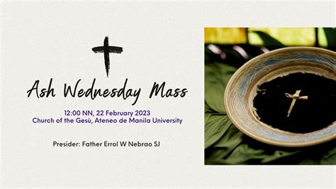 catholic ash wednesday 2023 mass